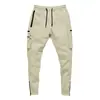 Hermanos Fitness Muscular Pantalones Deportivos de Ocio para Hombre Primavera y Otoño Correr Ejercicio Pantalones con Múltiples Bolsillos Pantalones de Chándal Comercio Exterior Venta al por Mayor Transfronteriza