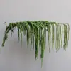 Flores Secas Blancas Opacas como Cabello Recto para Decoración Suave, Escenario de Pared para Bodas, Ramo para Arreglo Floral y Fotografía