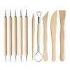 Ferramentas de Cerâmica Transfronteiriças Ferramentas de Argila para Crianças Faca para Esculpir DIY Argila de Pedra Argila Plástica Argila Macia Conjunto de Facas para Escultura em Argila Atacado