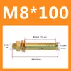 Perno de Expansión Recubierto GB Perno de Expansión de Cabeza Pequeña con Agujero Tornillo de Expansión Tornillo de Expansión M6M 8M10-M20
