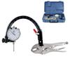 Asiento de reloj magnético con forma de serpiente, herramienta de medición magnética de diamante Hércules, caja de plástico, herramienta de reparación de motor de coche.