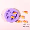 Juguetes de Comida en Miniatura Helado Donut Galleta Pata de Gato Molde Hecho a Mano DIY Molde de Silicona