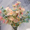 Flores de Rododendro Artificiales al por Mayor Ramo para el Hogar Decoración Flores de Seda Decoración de Mesa Decoración con Flores Artificiales Modelo Nuevo 2026