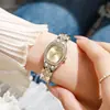 Reloj de Pulsera para Mujer con Patrón de Rombo Tachonado de Diamantes, Moda Nueva de Comercio Exterior de Venta Caliente, Relojes de Pulsera para Mujer al por Mayor