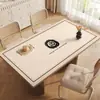 Jogo Americano de Mesa de Jantar Estilo Francês, Sem Lavar, À Prova de Óleo, À Prova d'Água, Luxo Leve, Sensação de Alta Qualidade, Toalha de Mesa de Café, Resistente ao Calor, Resistente a Altas Temperaturas, Protetor de Mesa