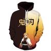 Nueva tendencia transfronteriza animación Ghost Blade cosplay suéter con capucha impreso en 3D suéter de moda