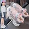 Zapatos Deportivos Infantiles de Primavera y Otoño Antideslizantes Resistentes al Desgaste Casual Versátiles Modernos Zapatos para Niños Pequeños Zapatos de Papá para Niñas