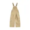Overoles de Trabajo Retro Americano para Mujer, Pantalones Casuales Sueltos de Gama Alta para Verano, Monos de Pierna Ancha de Moda