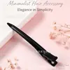 Pinza de Pato Brillante Nueva de 8.9cm para Cabello, Pasador para Crear Volumen en las Raíces, Pinza de Maquillaje para Cabello Suelto y Flecos