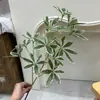 Plantas Verdes Artificiais para Casamento, Grama Aspargo Verde Estilo Floresta, Flores Artificiais Verdes, Materiais Florais Artificiais para Casamento, Série de Decoração para Salão de Casamento