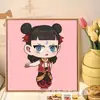 Nuevo Nezha Niño Demonio Nao Hai diy Pintura al Óleo Digital Rellenado a Mano Pintado a Mano Color al Óleo Pintura Decorativa Dibujos Animados Lindo