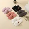 Pantuflas de algodón transfronterizas para otoño e invierno para mujer, al por mayor para interior, pareja, hogar, pantuflas cálidas de felpa, antideslizantes para hombres y mujeres