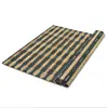 Venta al por mayor de fábrica alfombrilla de té de bambú grande, mediana y pequeña tejida a mano alfombrilla de té de bambú alfombrilla de bambú alfombrilla para taza de té alfombrilla aislante térmico