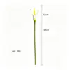 Flor artificial de Caladium, flor artificial de Alocasia, arreglos florales de alta calidad, ramo de novia premium, Caladium para fotografía