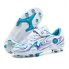Zapatos de fútbol para niños, tacos largos para hombre, zapatos especiales para entrenamiento de competición estudiantil, calzado deportivo para jóvenes, tacos rotos, zapatos de fútbol para mujer