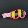 En Stock 100 Gafas de Motocicleta para Hombres y Mujeres, Gafas Deportivas a Prueba de Viento para Casco de Moto al Aire Libre, Gafas de Motocicleta Ex120