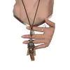 Nuevo Collar Largo de Plumas Estilo Zen Chino para Mujer, Cadena de Suéter en Capas Estilo Étnico Retro, Accesorios Bohemios de Otoño e Invierno