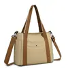 Bolso bandolera de gran capacidad con múltiples compartimentos, nuevo estilo de moda para mujer 2026, adecuado para salidas, compras y como bolso de mamá o bolso de hombro