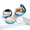 Em Estoque 12g Azul Galvanizado Malha Elástica Caixa com Almofada Material de Embalagem Almofada BB Cream Base Líquida Caixa Refil com Esponja Caixa Vazia