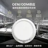 Luz de Noche LED Popular Transfronteriza, Redonda Recargable de Bajo Voltaje con Sensor Infrarrojo de Movimiento Corporal, para Techo de Pasillos de Dormitorios