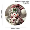 Colgantes Populares Navideños de Estilo Nórdico para Puerta Decoraciones de Pared Feliz Navidad Accesorios Festivos