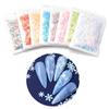 Lentejuelas de copo de nieve de estrella de cuatro puntas transfronterizas, accesorios hechos a mano para bricolaje, funda para teléfono móvil, manicura, relleno de ropa de copo de nieve