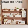 Prateleira de Armazenamento para Mesa Estante para Bay Window Estante para Peitoril de Janela Armário de Armazenamento Armário de Armazenamento para Varanda Estante Pequena Simples Estante em Camadas