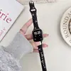 Correa de Reloj de Silicona con Lunares y Lazo Pequeño Adecuada para Apple Watch 1-12/Ultra3