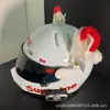 Decoración de Casco de Orejas de Gato Motocicleta Vehículo Eléctrico Jinete Mujer Casco de Moto para Esquiar Orejas de Felpa Desmontables