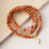 Pulsera de Bolsa de la Suerte DIY de Bambú Especificaciones 0.6 para Hombres y Mujeres Rosario Chino Joyería Decorativa Fabricante Venta al por Mayor