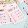088 fábrica de girasoles al por mayor pegatinas de maquillaje para ojos con pedrería de perlas pegatinas de diamantes para la cara pegatinas de maquillaje decoración de escenario para niños