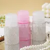 100ml Nova Garrafa com Dispenser de Pressão Full Diamond Removedor de Maquiagem Garrafa com Dispenser de Pressão Cosméticos Líquidos Recarga Garrafa Vazia Garrafa Portátil para Viagem