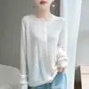 Cárdigan casual de punto trenzado para mujer, chaqueta fina de corte holgado, suéter de lana de terciopelo de alta gama, suéter de jacquard