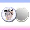 Espejo de Hojalata Zheng Runze Espejo de Maquillaje Espejo Portátil Soporte para Conciertos Periférico de Tiktok Mismo Estilo