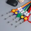 Nuevo Cordón para Teléfono Móvil Color Poliéster Impresión Impresión por Transferencia Térmica Cordón de Marca Cordón para Teléfono Móvil Cordón con Broche de Langosta