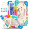 Aplicable a funda protectora de silicona tipo pulsera para tableta Samsung A9 de 8.7 pulgadas A9 Plus de 11 pulgadas carcasa resistente a caídas con soporte y correa para el hombro