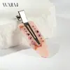Wjia Novo Conjunto de Presilhas de Cabelo de Acetato Série Rosa Girly Grampo de Cabelo Presilha Tubarão Presilha Lateral Acessório de Cabelo Presilha de Cabelo