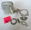 Aplicable TU26/TL26/IE33F Motor de Gasolina Cortacésped Pulverizador Camisa de Cilindro Culata Conjunto de Pistón