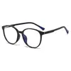 Nuevas gafas fotocromáticas retro de montura redonda, sencillas y elegantes, gafas con bloqueo de luz azul, disponibles con lentes graduados