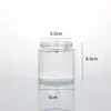Porta-velas de aromaterapia de vidro com tons de marrom recipiente de vidro para velas copo de vela de cor simples presente manual DIY fragrância