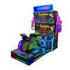 Arcade Interior para Adultos 50 pulgadas Doble Pantalla Movimiento Completo Ff Motocicleta Máquina de Juego con Monedas Multijugador Carreras Velocidad Extrema