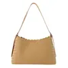 Bolsos Tejidos de Nicho Transfronterizos para Mujer, Nuevo Estilo de Moda Sencillo y de Alta Gama Bolso de Hombro, Versátil Bolso de Hombro y Cruzado para Viajes