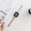 Adecuado para Apple 6789 Generación Serie Banda de Acero Color Starlight iWatch S10 Ultra Pulsera de Muñeca Metálica de Acero Inoxidable
