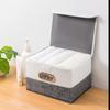 Caja de Almacenamiento Moderna Simple con Tapa abatible para Escritorio Juguetes Cosméticos Joyería Plegable