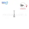 Aretes de aleación de titanio F136, tachuelas para cartílago de la oreja, tachuelas para labio, tachuelas de cono puntiagudo de diablo, aretes con rosca interna, joyería para piercing, accesorios de orejas de gato