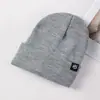 Nuevo Gorro de Punto Unisex Estilo Coreano, Gorro Cálido de Invierno, Gorro de Lana de Color Sólido, Gorro de Punto Versátil de Moda, Gorro de Esquí de Color Sólido