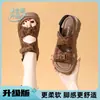 Sandálias Birkenstock de Solado Grosso para Aumentar a Altura para Mulheres 2026 Verão Nova Moda Sandálias Versáteis de Solado Macio Antiderrapantes para Combinar com Saias Sandálias de Praia