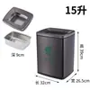 Cubo Comercial de Acero Inoxidable para Residuo de Té con Tubería de Drenaje, Cubo con Filtro Separador de Desechos de Té, Cubo Grande de Agua para Preparar Té en la Sala de Té