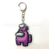 Llavero Acrílico Personalizado Lindo de Among Us Colgante Periférico del Juego Hombre Lobo Espacial