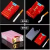 Estuche de Cigarrillos de Plástico Transparente Ligero Portátil Estuche de Cigarrillos Protector Resistente a la Humedad Resistente a la Presión Estuche de Cigarrillos de 20 Suave Duro